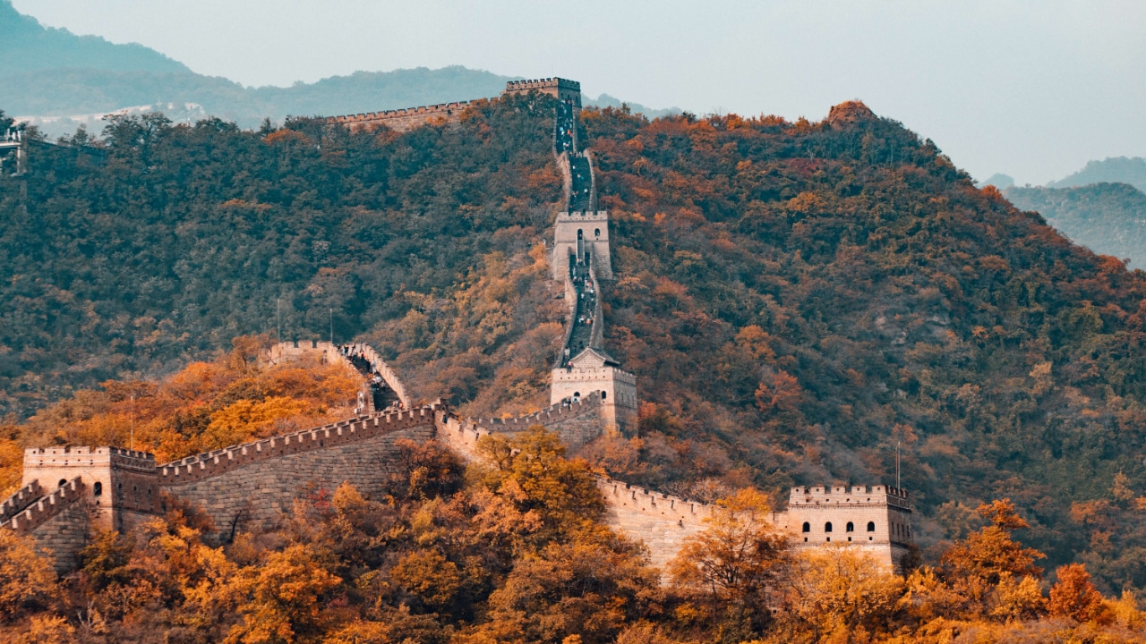 Experience the breathtaking beauty of the Great Wall of China in autumn while participating in the exhilarating Great Wall of China Marathon.