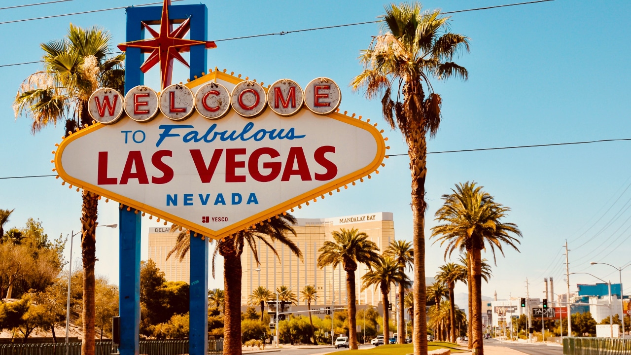 Welcome to the iconic Las Vegas sign.